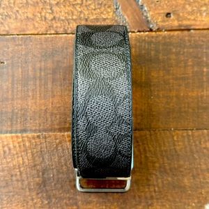 Coach Reversible Harness Buckle Belt